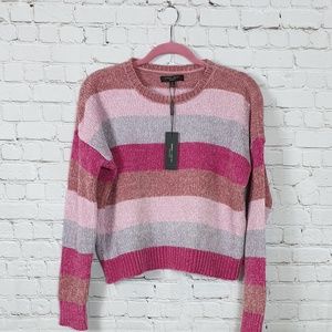 Romeo+juliet couture Multi color stripe knit
